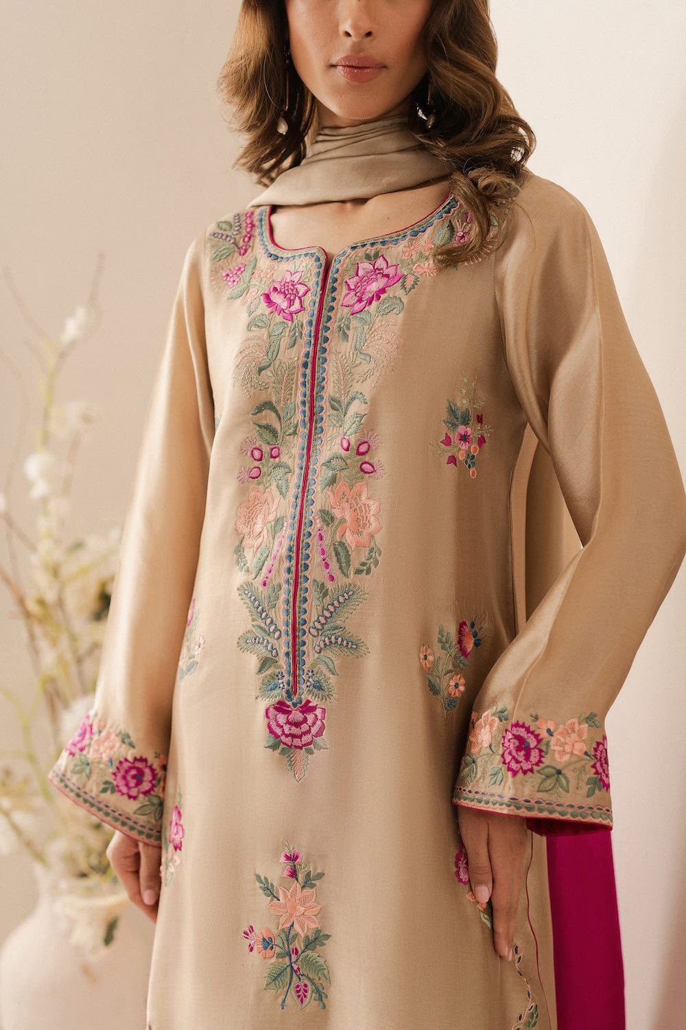 Embroidered 3PC Lawn Suit