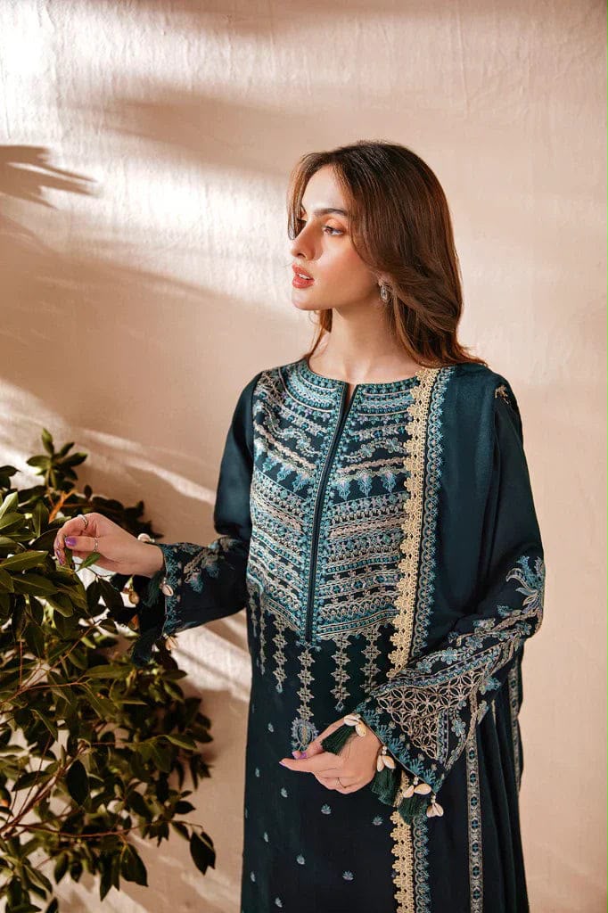 FLORENT embroiderd lawn unstitched 3pc✓