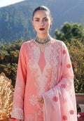 CRIMSON chikankari lawn luxury3pc✓