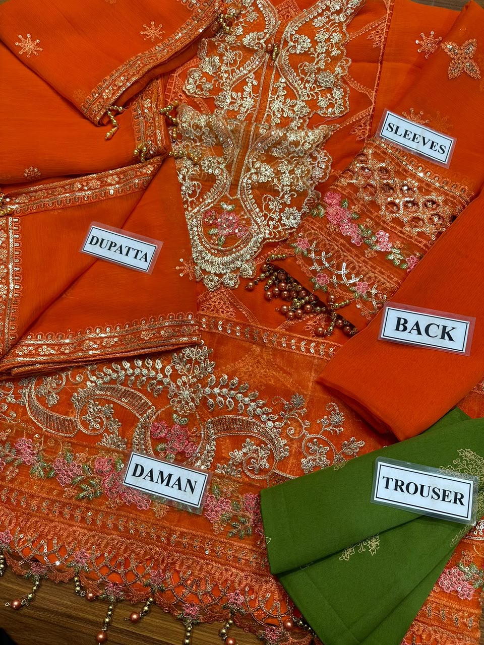 MARIA B  (3 Pcs Unstitch) Replica