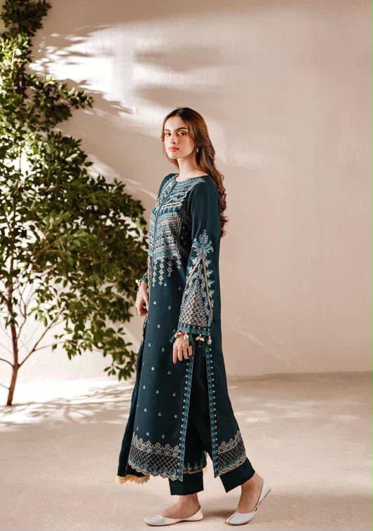 FLORENT embroiderd lawn unstitched 3pc✓